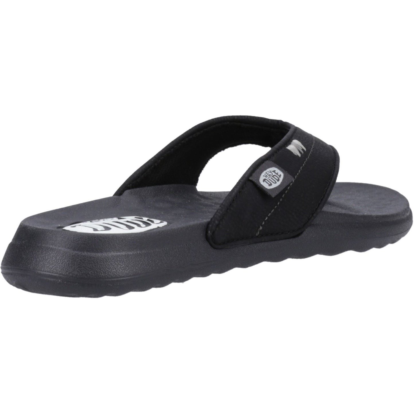HEYDUDE Women's Christi Flip Classic Sandal in Black