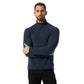 Helly Hansen Sport Daybreaker 1/2 Zip Polyester Men's Blue Fleece Pullover