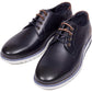 Pod Men's Cillian Oiled Shoes in Navy