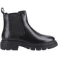 Hush Puppies Raya 2 Women's Black Leather Chelsea Boots