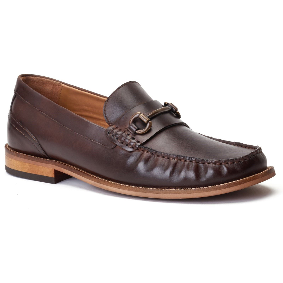 Base London Men's Madison Loafer in Brown