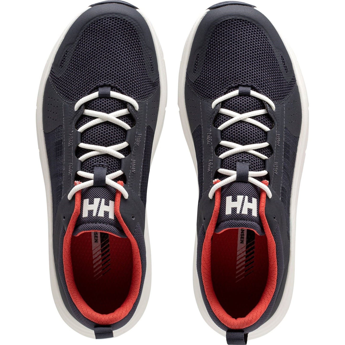 Helly Hansen Sport Men's AHIGA EVO 5 Trainers in Navy/Alert Red