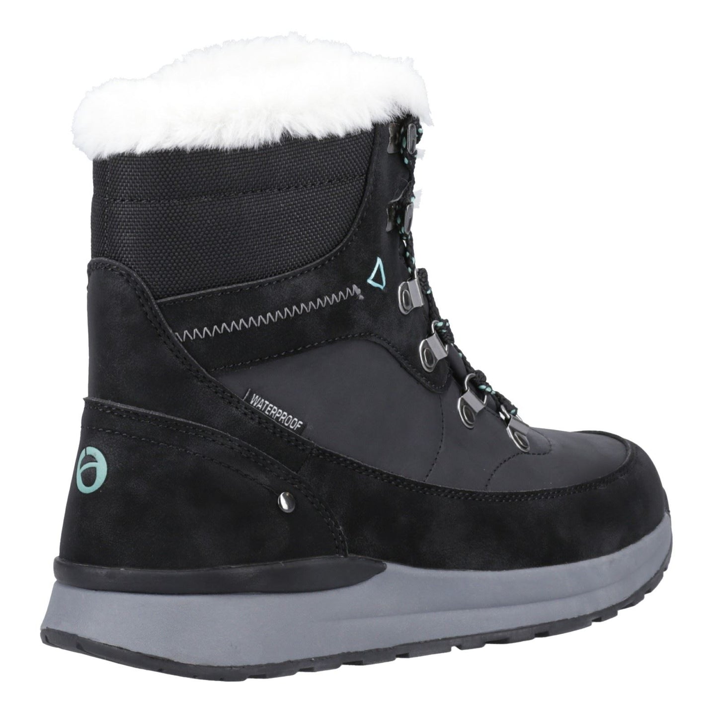 Cotswold Sheephouse Textile Women's Black Hiking Boots