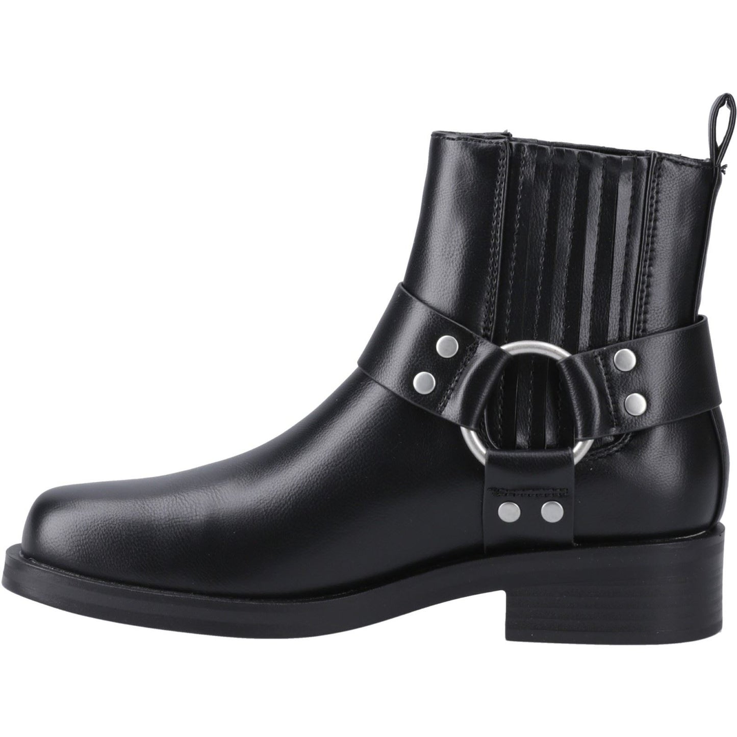 ONLY Women's Bax-2 Short Biker Boot in Black