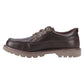 CAT Lifestyle Colorado Moc Toe Low Leather Men's Dark Brown Lace-Up Shoes