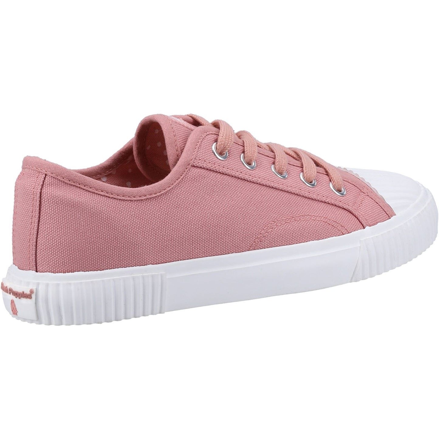 Hush Puppies Women's Brooke Canvas Trainer in Pink