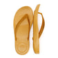 FitFlop Iqushion Sparkle Women's Turmeric Flip Flops
