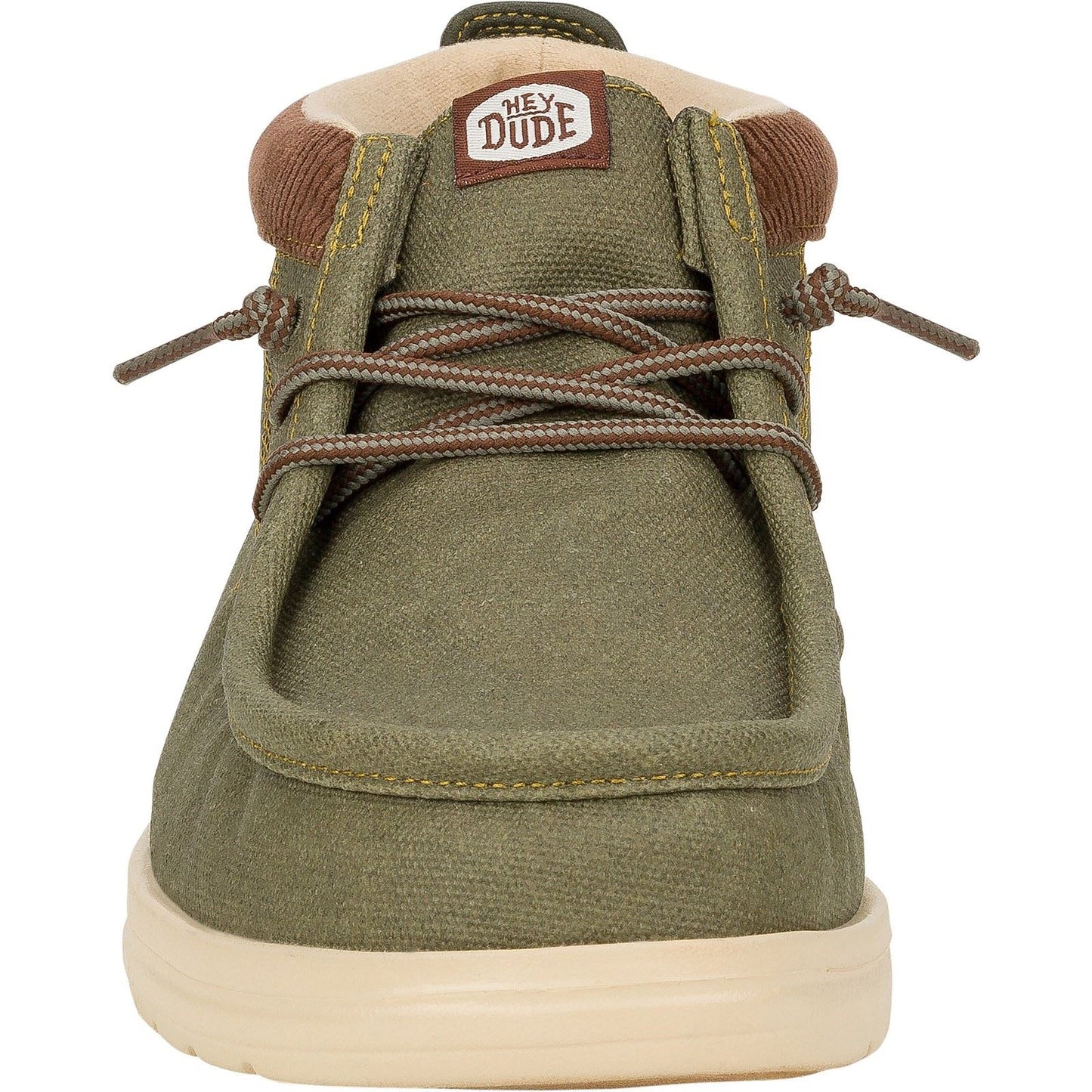 HEYDUDE Men's Wally Mid GripR Boots in Dusty Olive