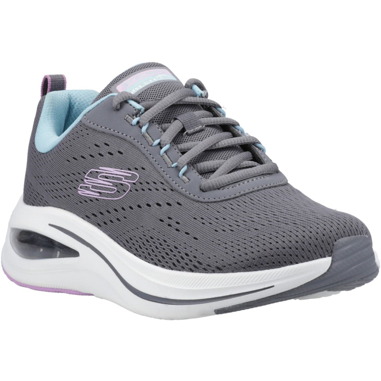 Skechers Women's Skech-Air Meta - Aired Out Trainer in Charcoal/Multi