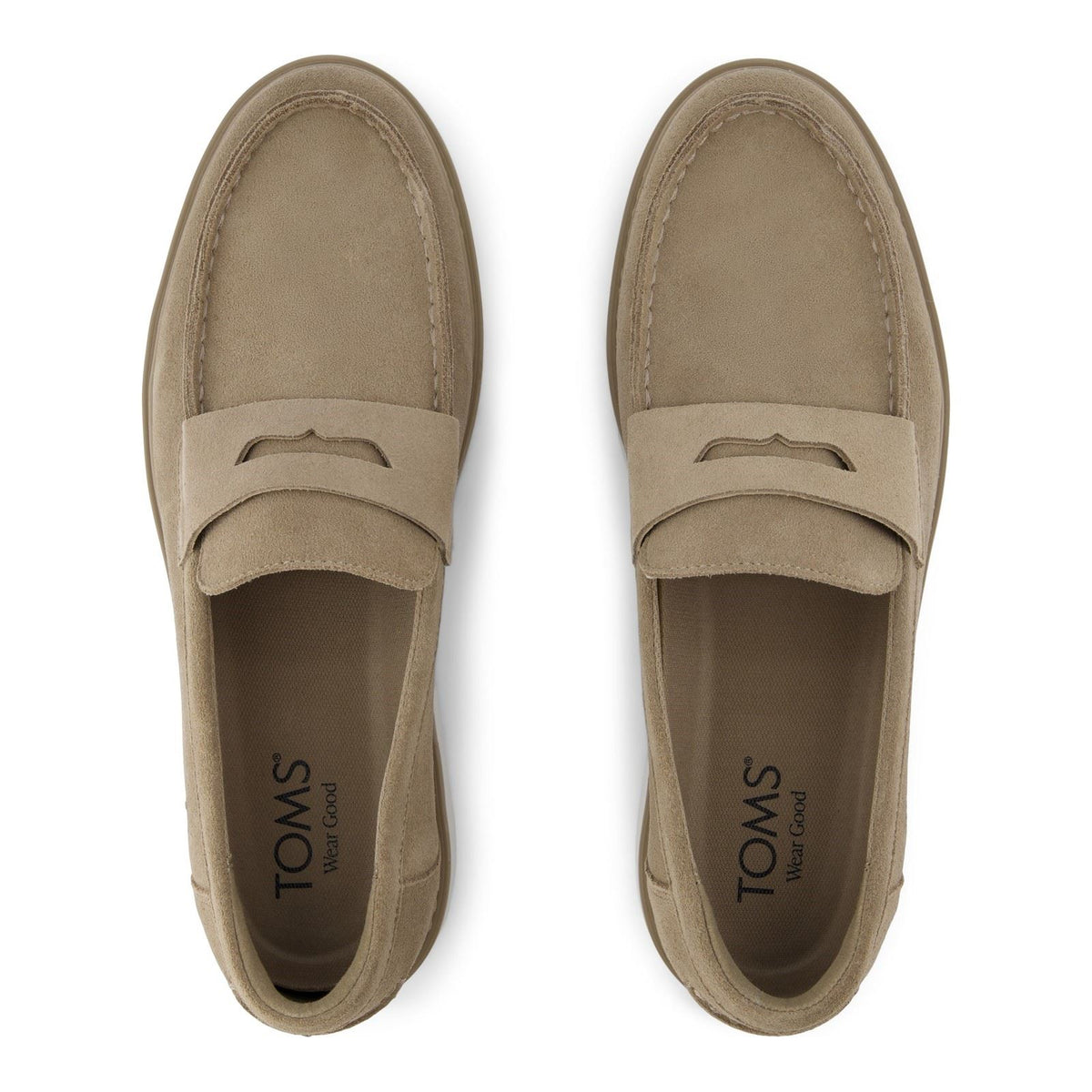 TOMS Navi TRVL LITE Havana Leather Men's Dune Loafers