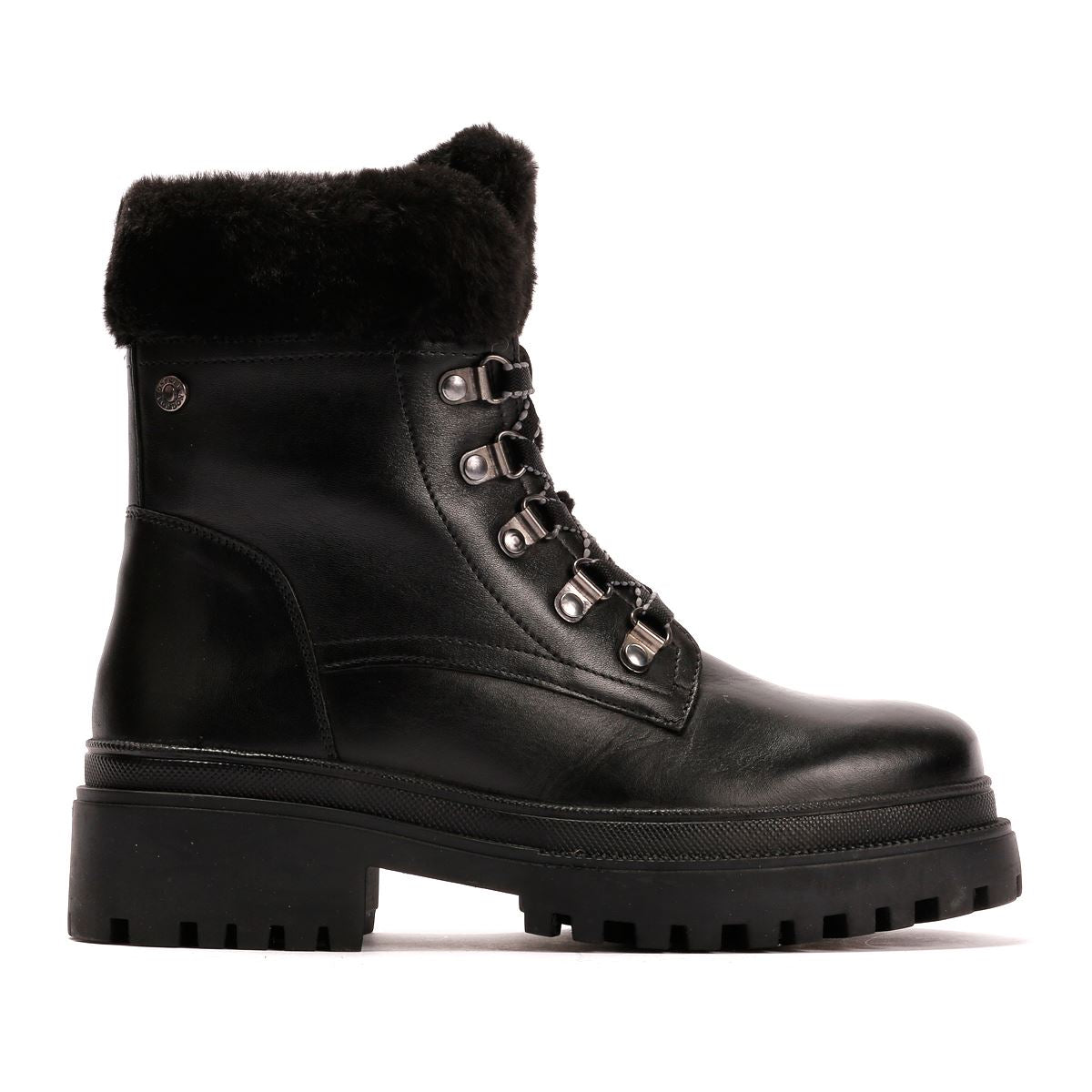 Osprey London The Budapest Leather Women's Black Boots
