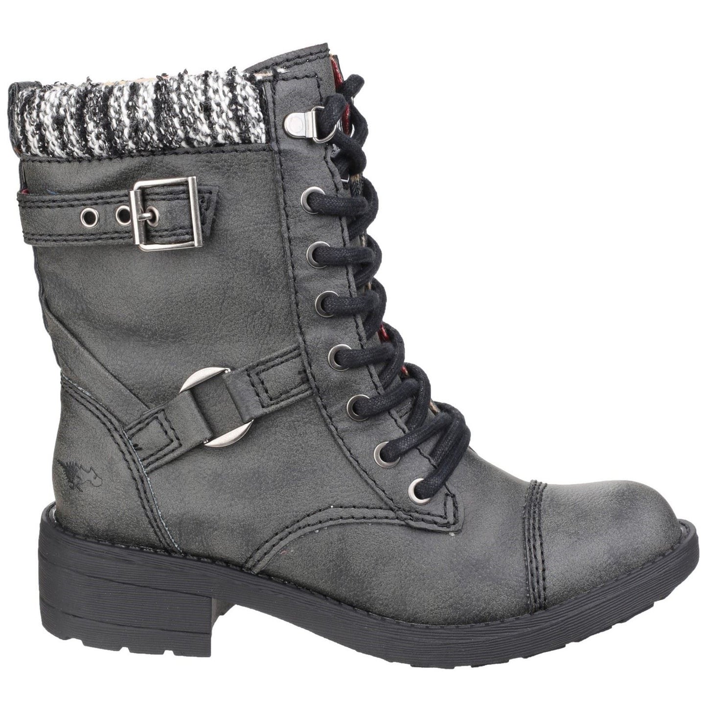 Rocket Dog Women's Thunder Galaxy Biker Boot in Black