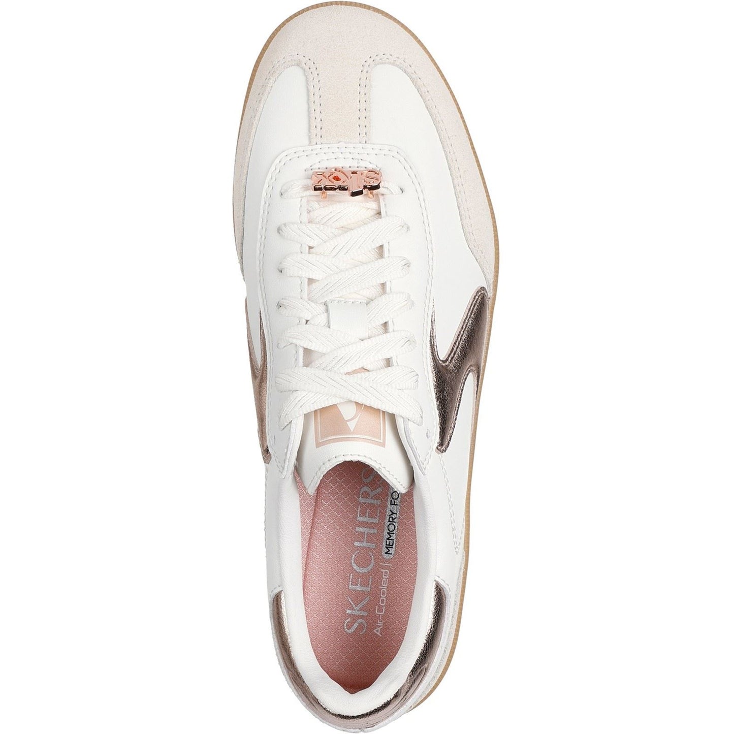 Skechers Hotshot Cool Glow Women's White/Rose Gold Trainers