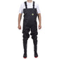 Amblers Safety Unisex Danube Chest Safety Wader in Black