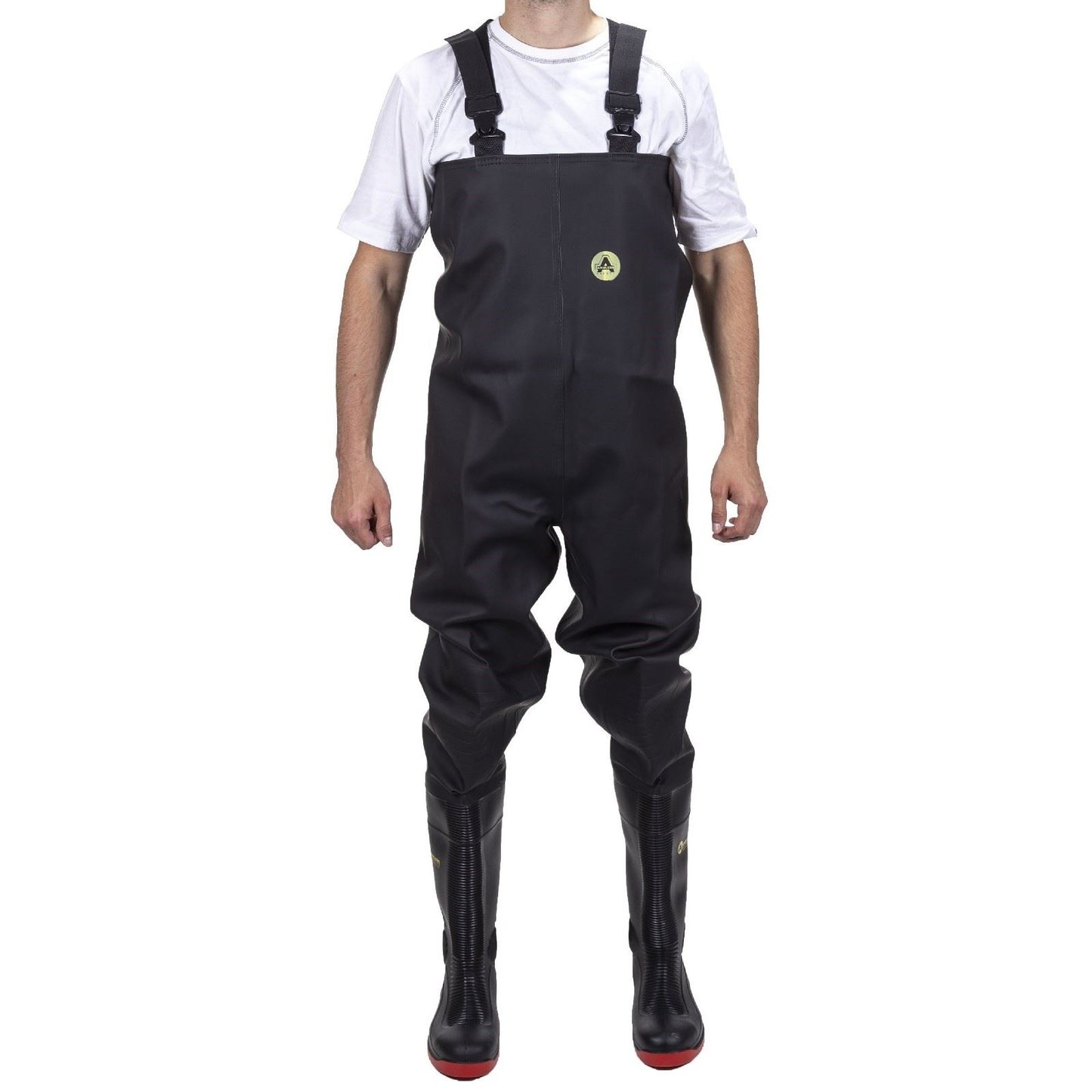 Amblers Safety Unisex Danube Chest Safety Wader in Black