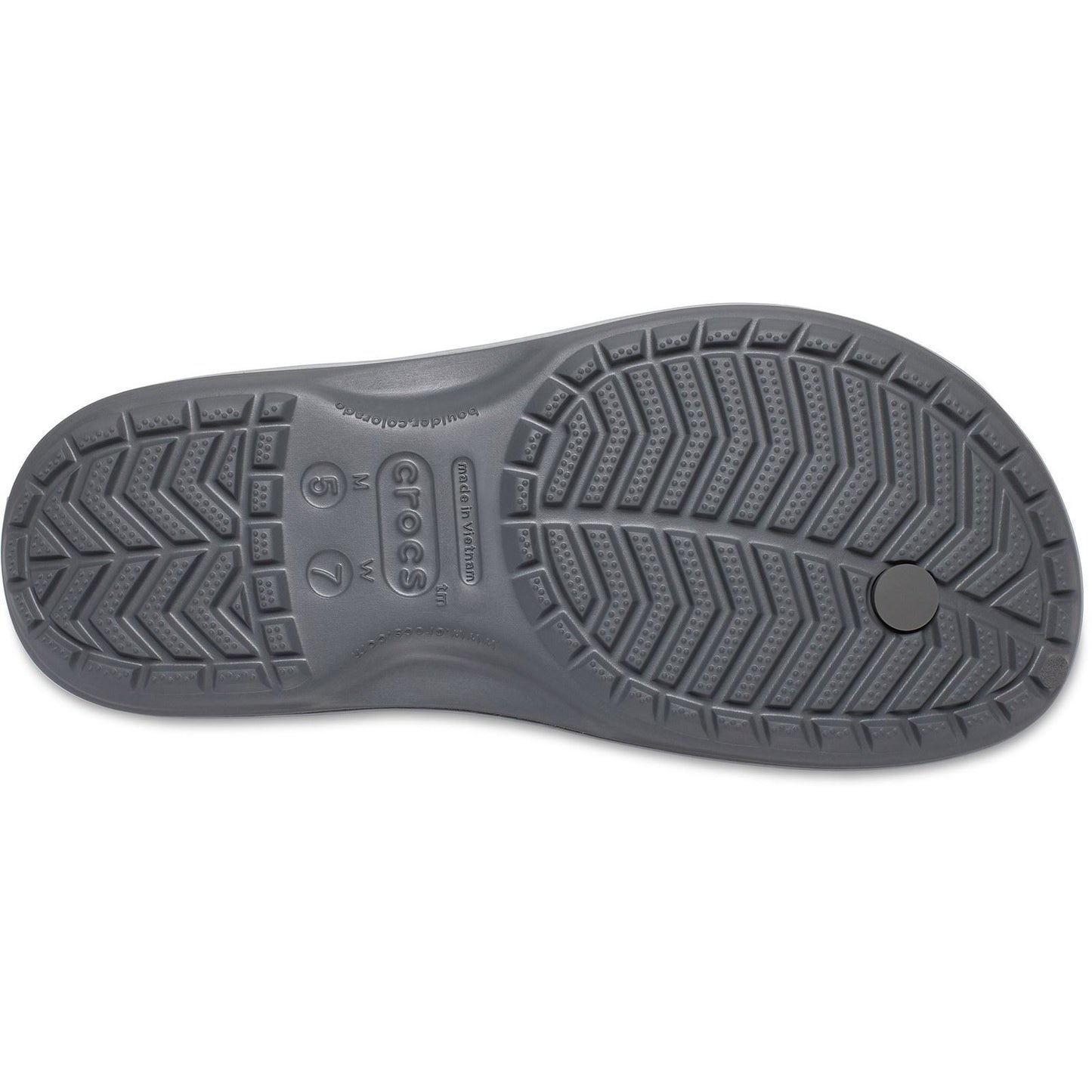 Crocs Crocband Thermoplastic Slate Grey/Smoke Flip Flops