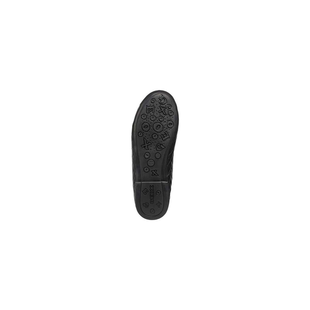Geox Plie' Junior Leather Girl's Black Shoes