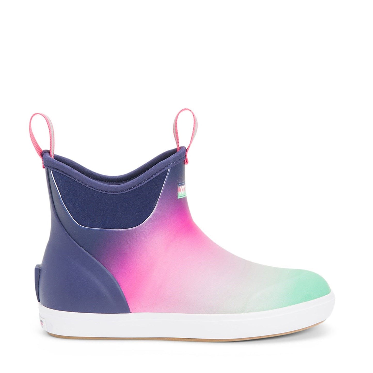 Xtratuf Women's Ankle Deck Boot in Purple Aurora