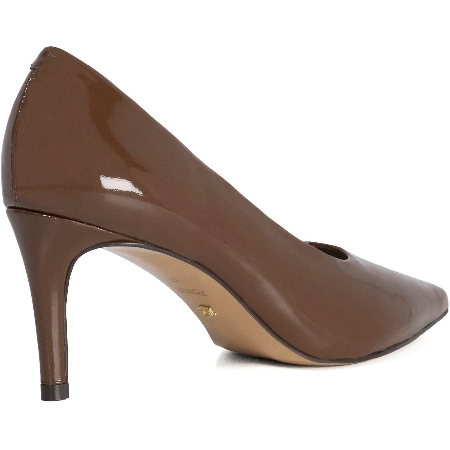 Dune Aspiring Leather Women's Brown Shoes