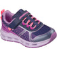 Skechers Glide-Step + Sprint Lines Girl's Navy/Multi Trainers