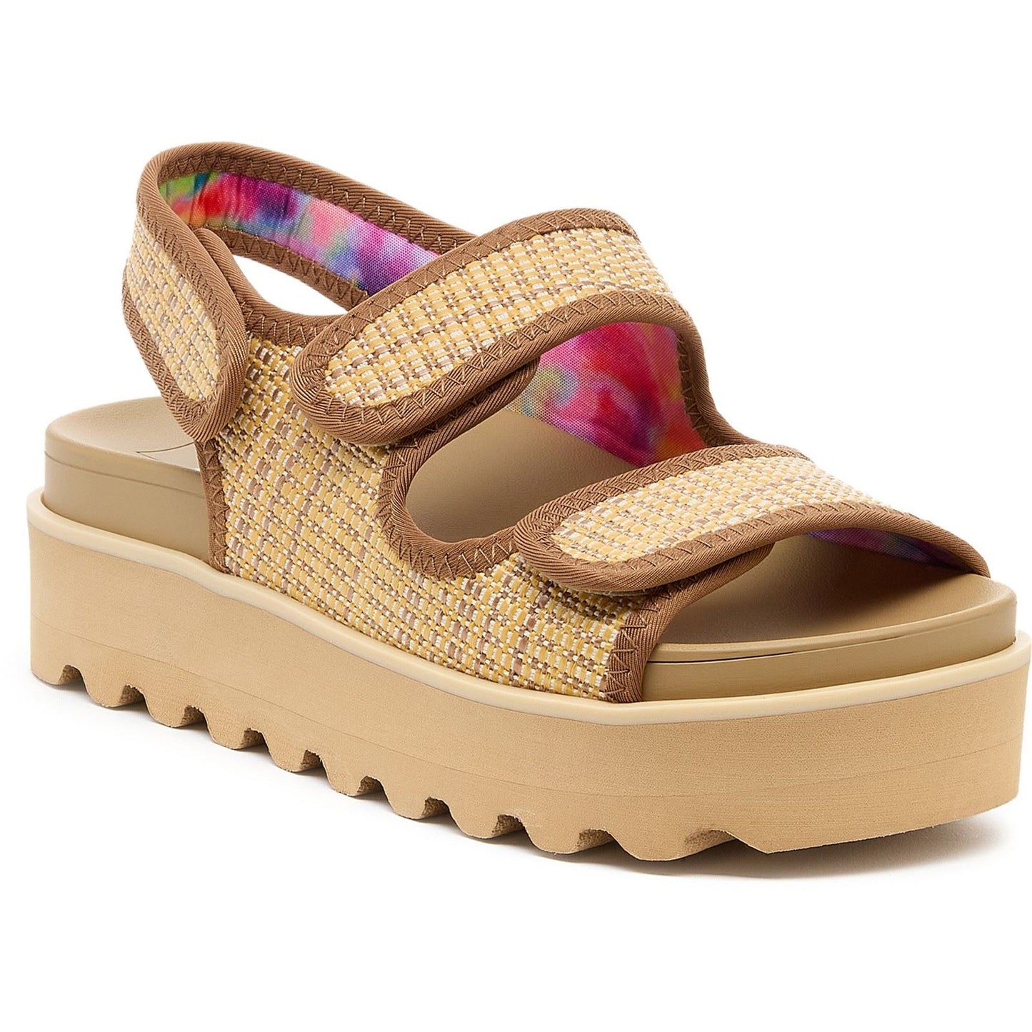 Rocket Dog Women's Balmy Raffia Sandal in Natural