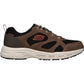 Skechers Men's Oak Canyon Sunfair Trekking Low Cut in Brown/Black