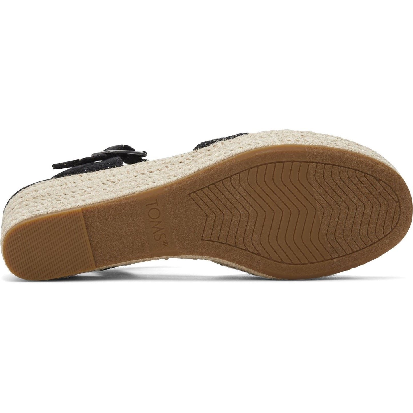 TOMS Women's Audrey Espadrille in Black