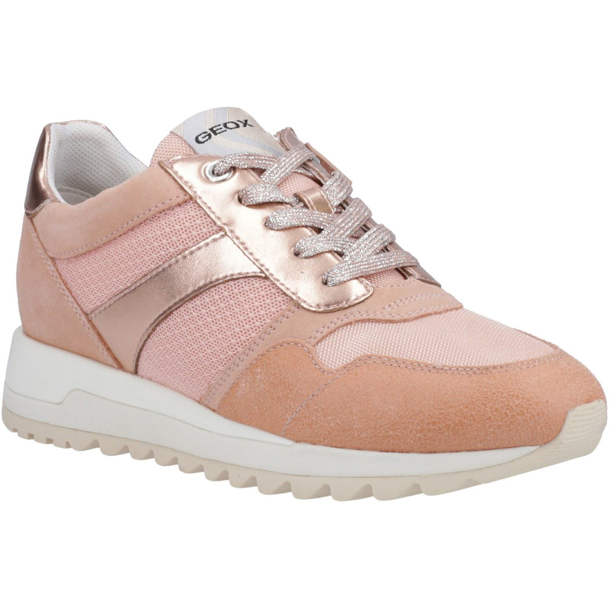 Geox Women's Tabelya Trainers in Peach