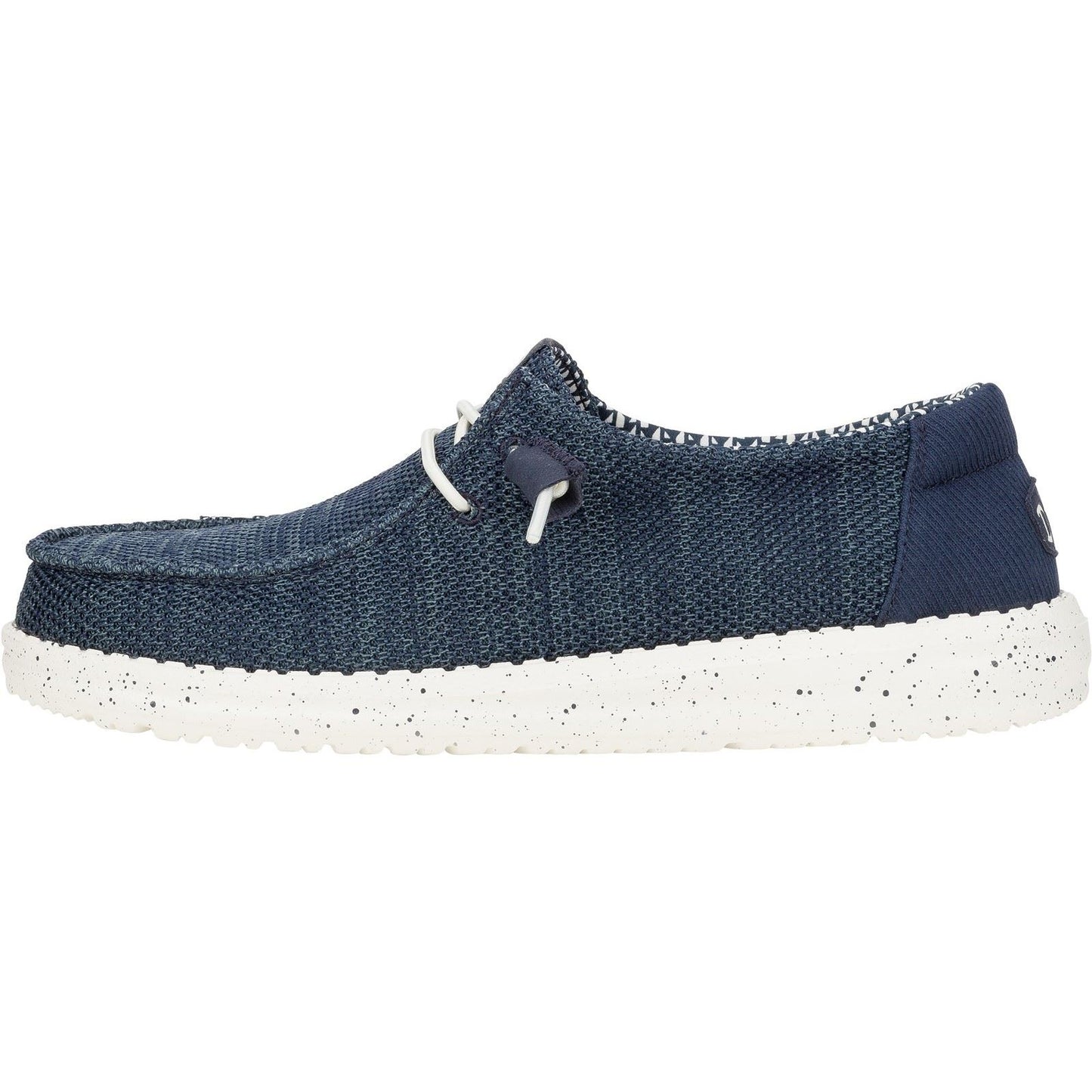 HEYDUDE Women's Wendy Stretch Mesh Shoes in Navy