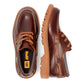 Caterpillar Colorado Boat Lo Leather Men's Dark Russet Lace-Up Shoes