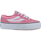 Superga Women's 3041 Revolley Colorblock Platform Trainer in Pink/White