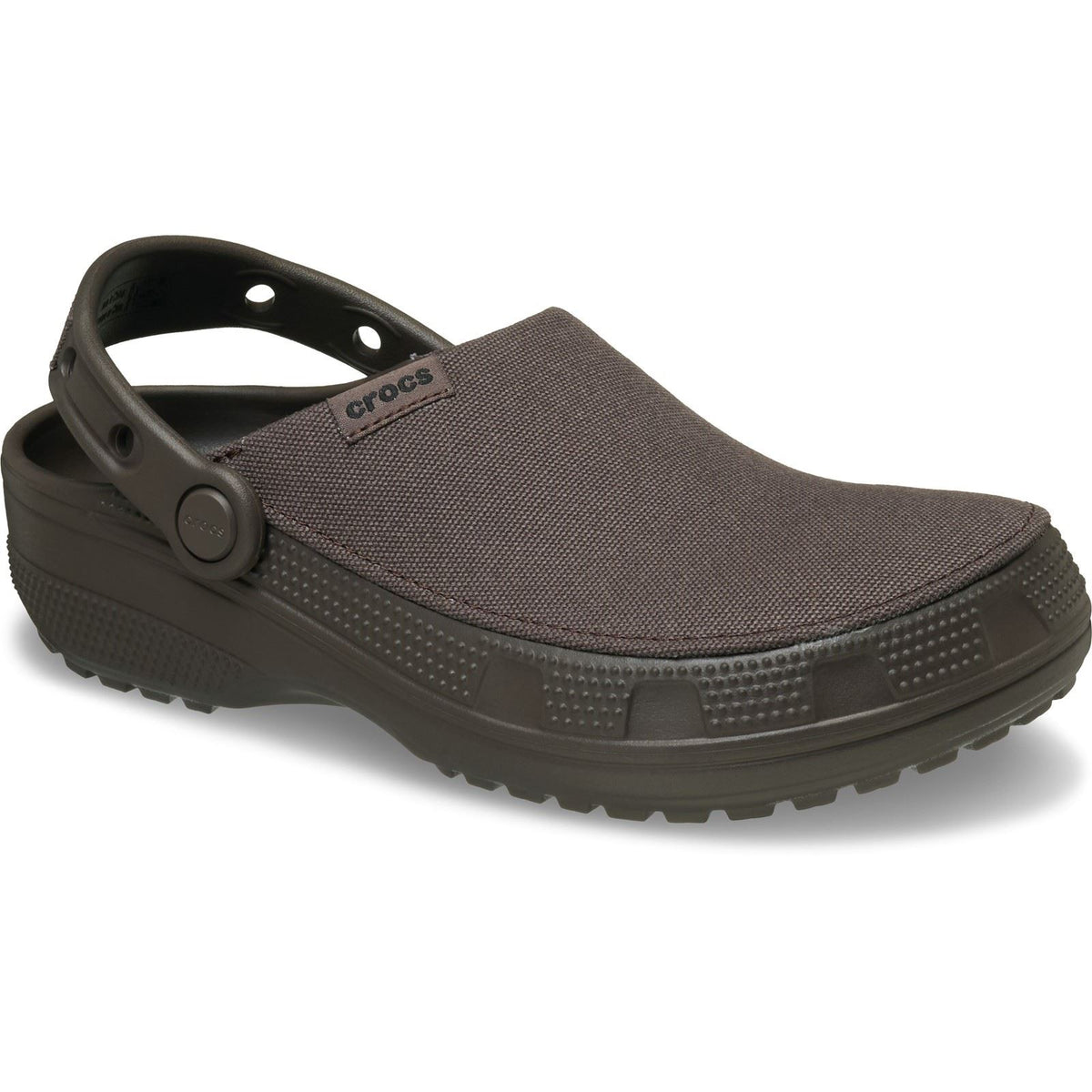 Crocs Classic Crafted Textile Blend Women's Espresso Clogs