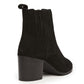 Osprey London The Naples Suede Women's Black Boots