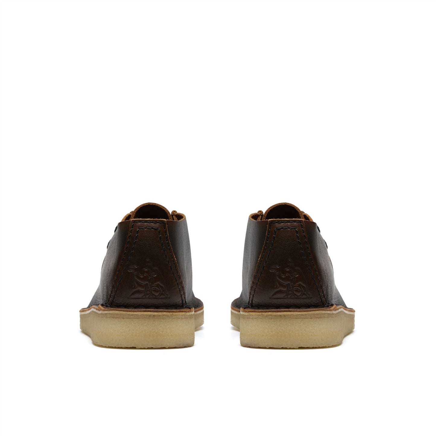 Clarks Originals Desert Nomad Leather Men's Dark Tan Shoes