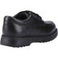 Hush Puppies Romeo Leather Junior Black Shoes