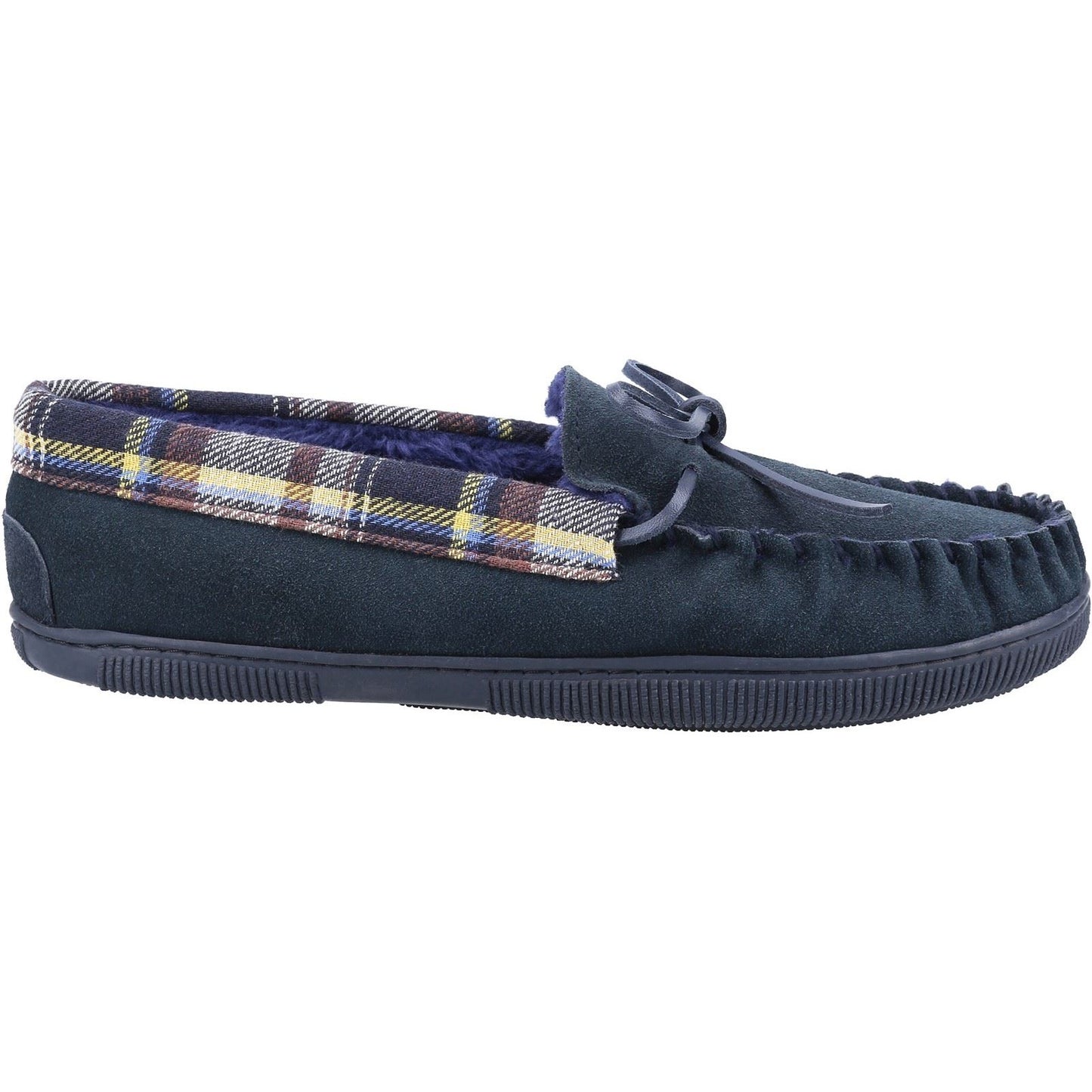 Cotswold Sodbury Suede Men's Navy Slippers