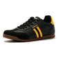 Lambretta Tackle Men's Black/Gold Trainers