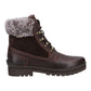 Cotswold Evenlode Leather Women's Brown Winter Ankle Boots