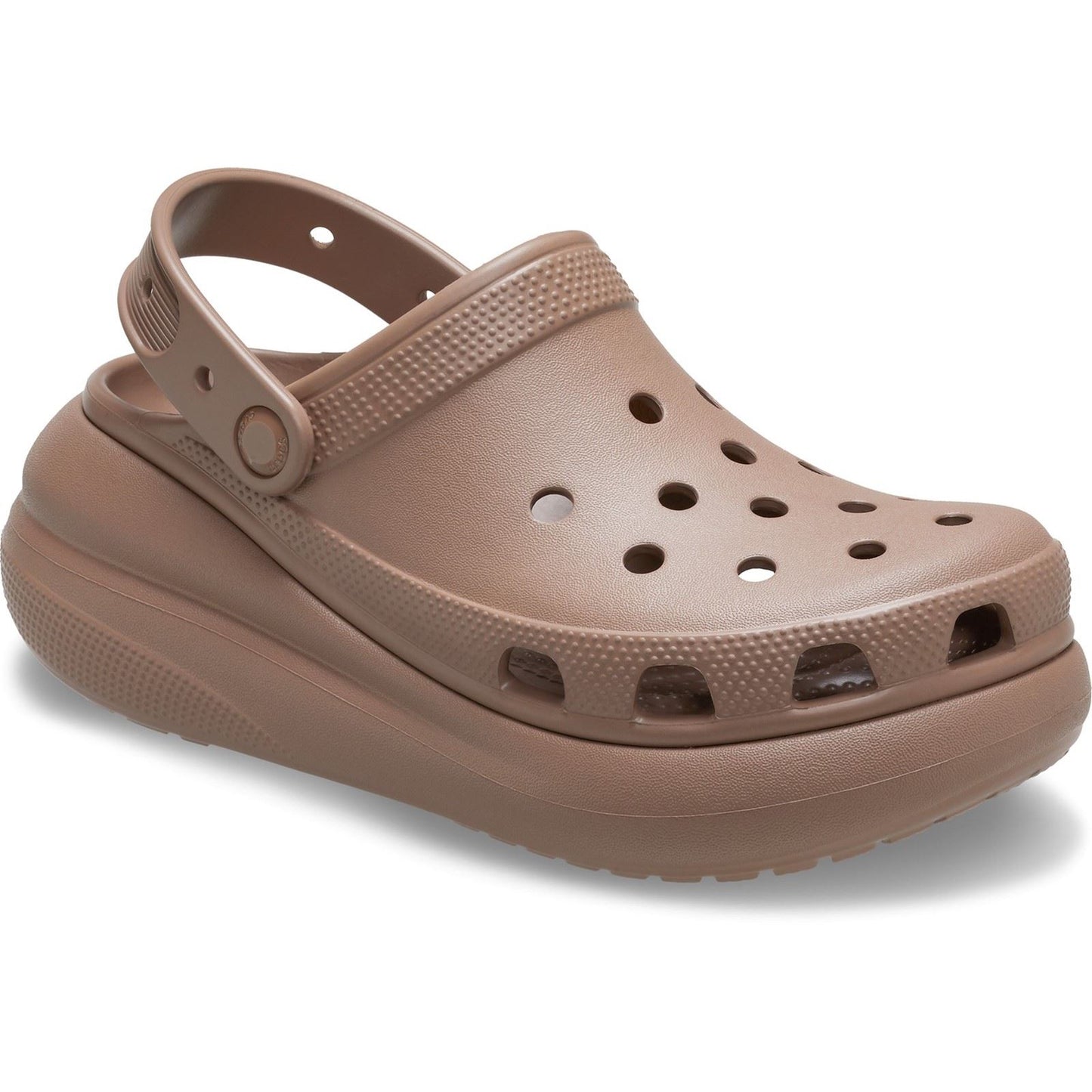 Crocs Women's Classic Crush Clog in Latte