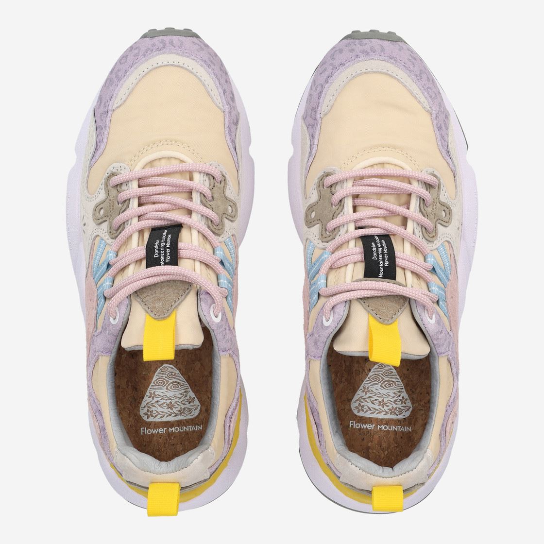 Flower Mountain Yamano 3 Women's Lilac/Blush/Cream Trainers