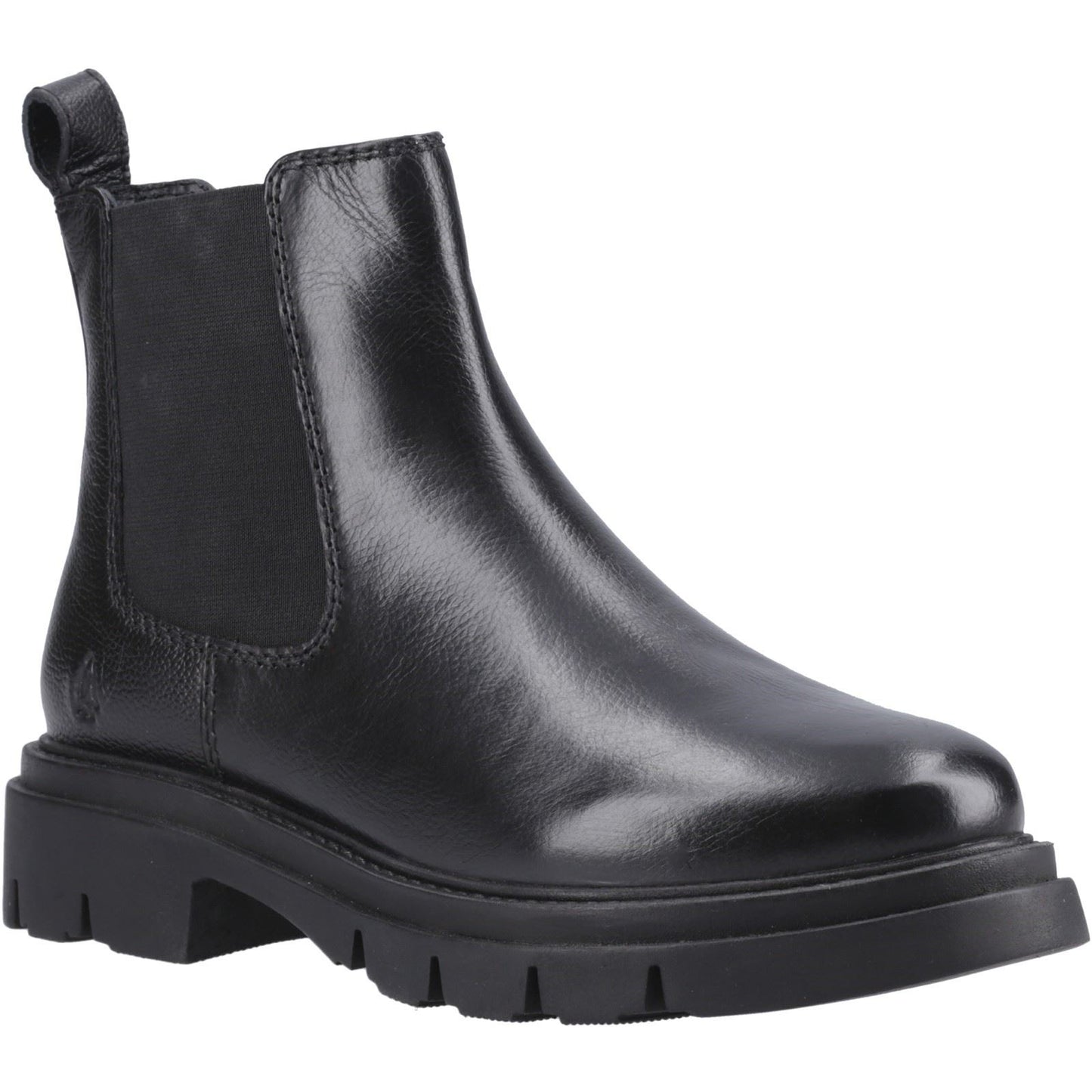 Hush Puppies Raya 2 Women's Black Leather Chelsea Boots
