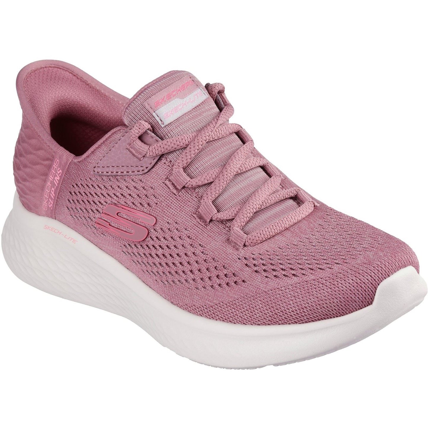 Skechers Women's Skech-Lite Pro Natural Trainer in Dark Mauve