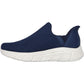 Skechers Men's BOBS Sport B Flex Resilient Trainers in Navy