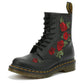 Dr. Martens - 24722001 WOMENS 1460 VONDA SOFTY T BLACK FLORAL