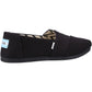 TOMS Women's Alpargata Shoe in Black
