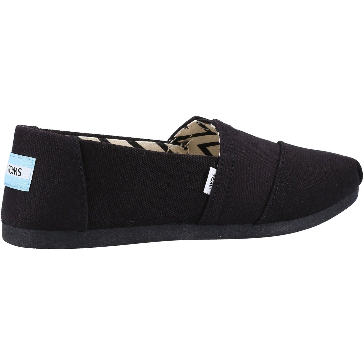 TOMS Women's Alpargata Shoe in Black
