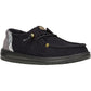 HEYDUDE Women's Wendy Boho Crochet Shoes in Black