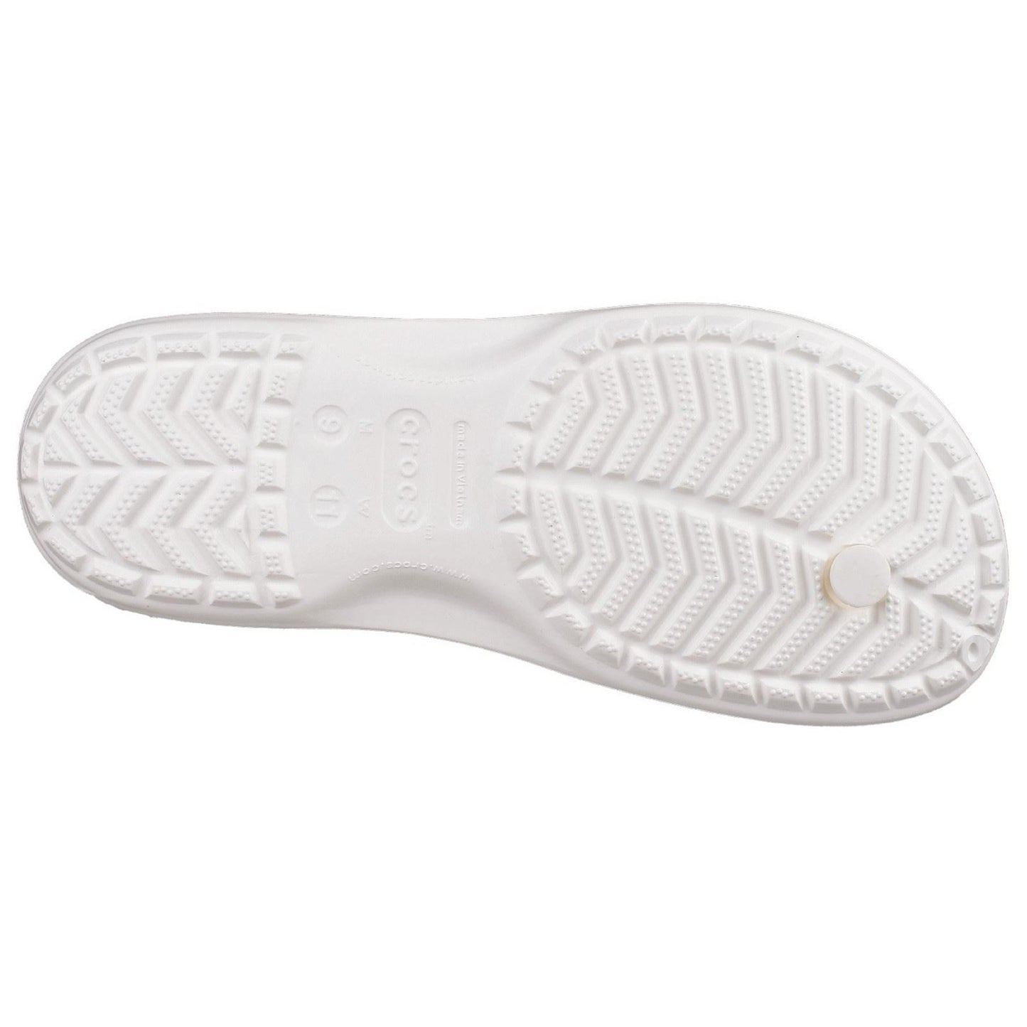 Crocs Unisex Crocband Flip in White