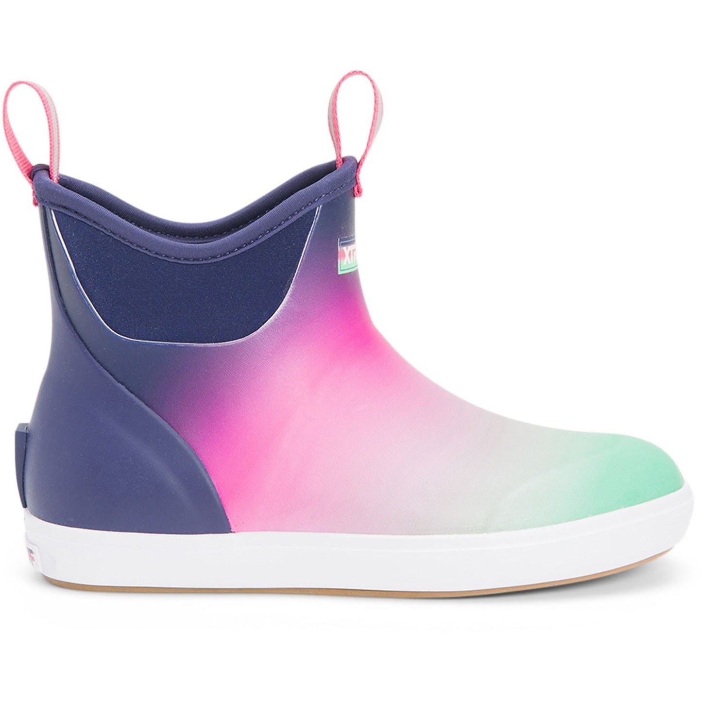 Xtratuf Women's Ankle Deck Boot in Purple Aurora