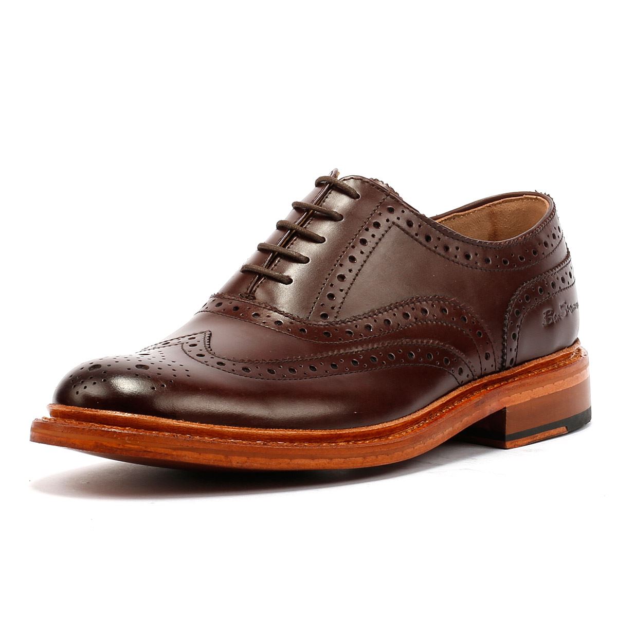 Ben Sherman - BS11311 MENS SUGARMAN BROGUE MOCHA